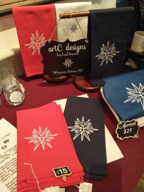 ArtC Towel Red w Star