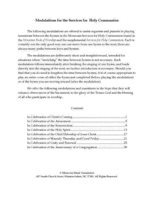 Modulations for Holy Communion - Image 2