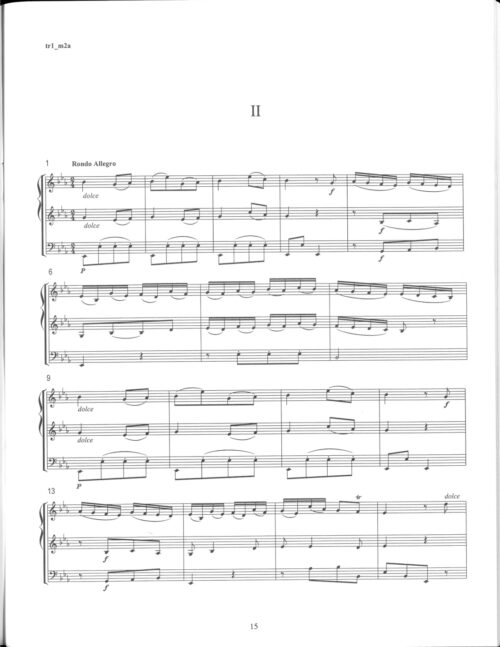 Three String Trios by John Antes - Image 5