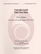 Unto The Lamb That Was Slain